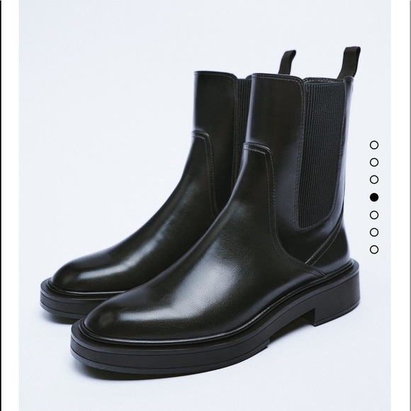 Zara low heel ankle boot - Picture 2 of 6